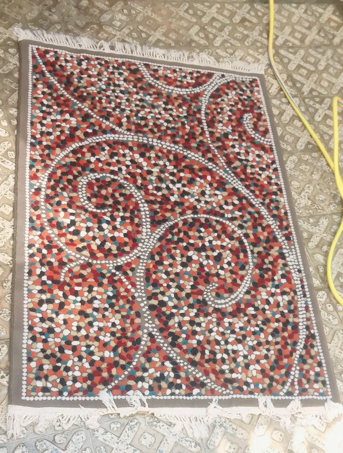 قالیچه ۲ متری در حد نو|فرش|خمینیشهر, |دیوار