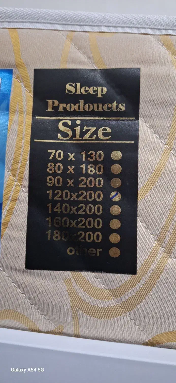 تشک طبی فنری رویال درجه 1 در ابعاد ۱۲۰*۲۰۰|تشک تختخواب|ارومیه, |دیوار