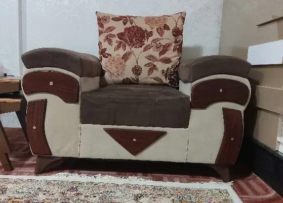 مبل راحتی ۸ نفره|مبلمان خانگی و میز عسلی|محمدبار, |دیوار