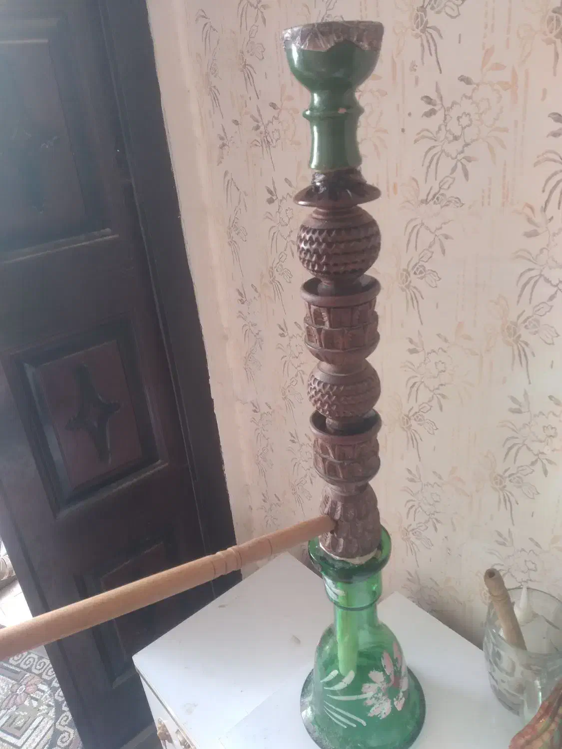 قلیان چوبی|کلکسیون و سرگرمی|تبریز, |دیوار