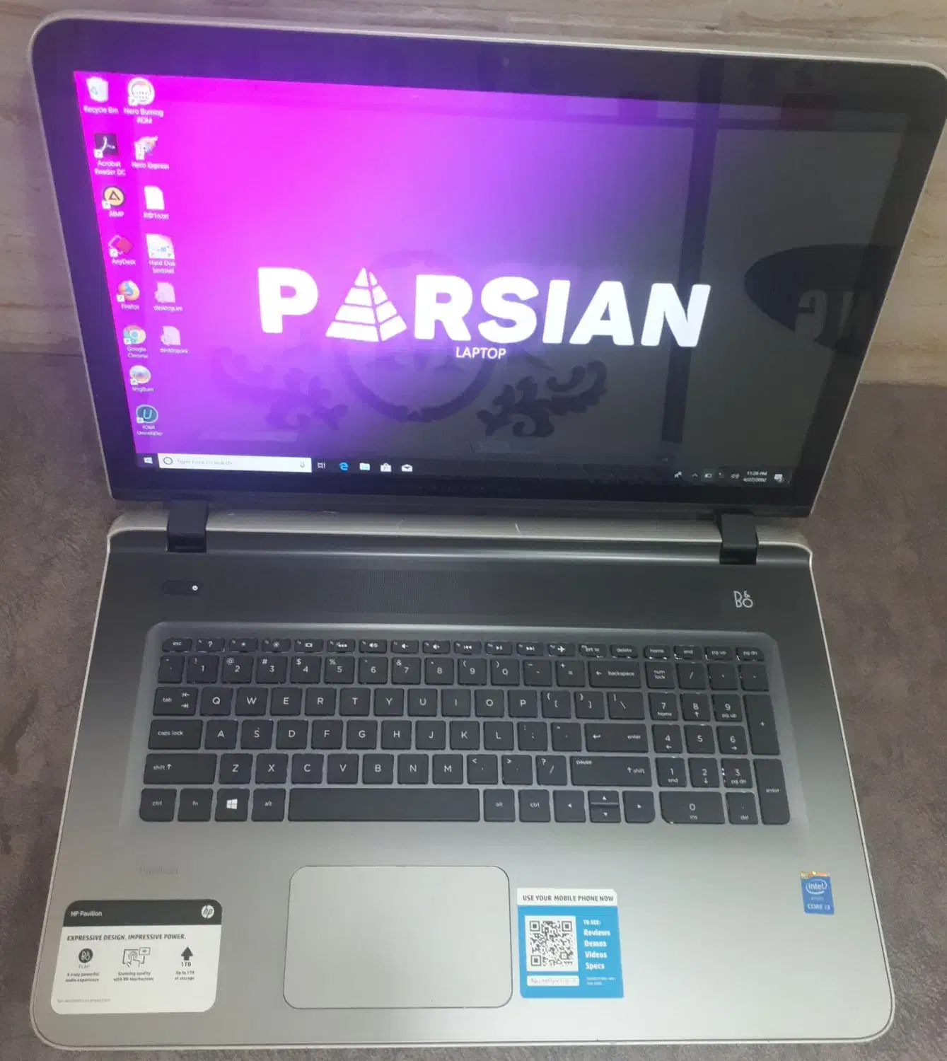 hp pavilion 17 تاچ فول اچ دی|رایانه همراه|کرج, شاهین‌ویلا|دیوار