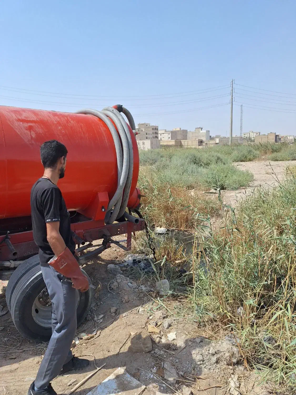 تخلیه چاه(لجن کش)|خدمات پیشه و مهارت|آبادان, |دیوار