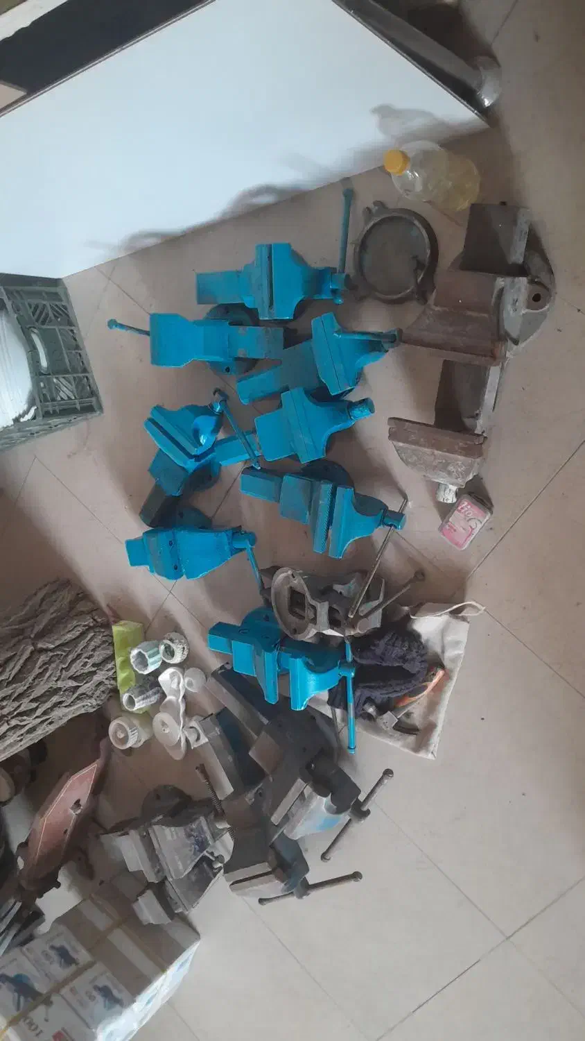 گیره رومیزی آلمانی و فرانسوی کمکارکرد|ماشینآلات صنعتی|مشهد, جاهد شهر|دیوار