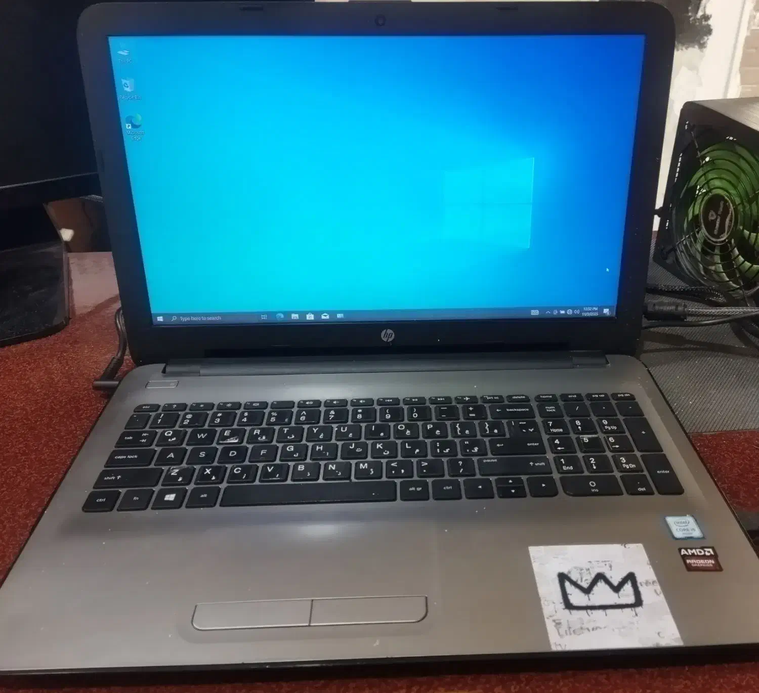 لپتاپ hp گیمینگ حسابداری ddr4رم 8 گرافیک 4 SSD hdd|رایانه همراه|شیراز, وصال|دیوار