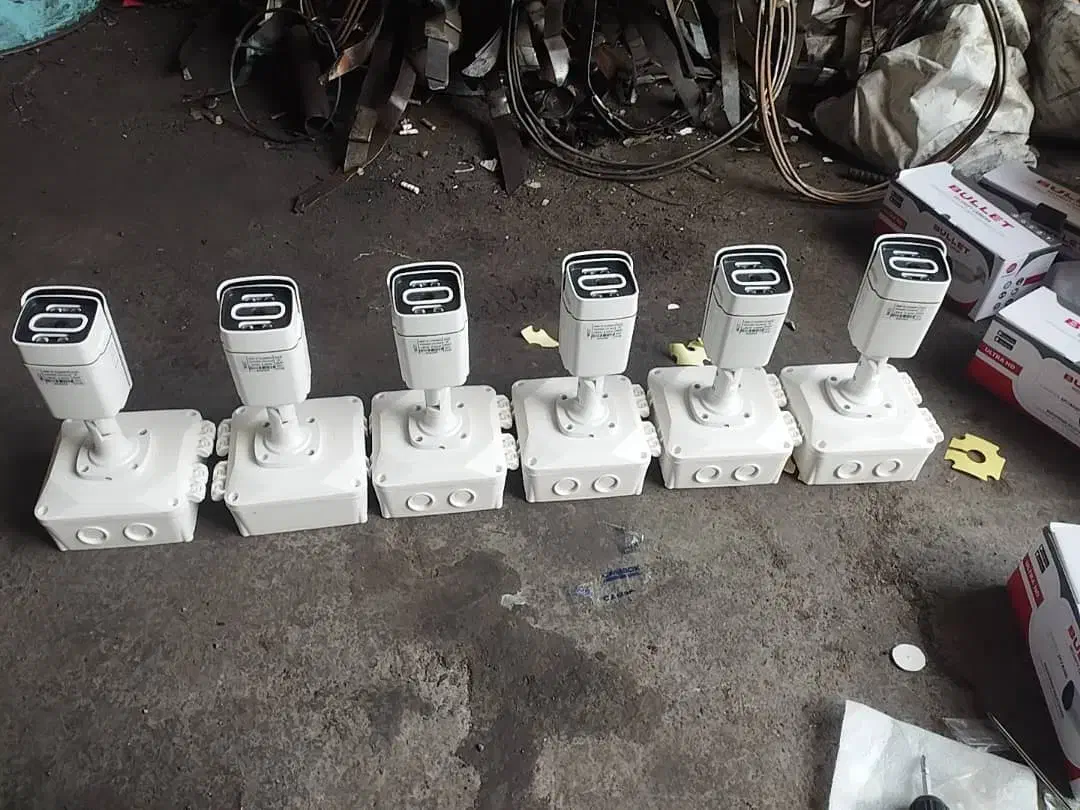 پک ۷ دوربین تحت شبکه حرفه ای در شهر قم|دوربین مداربسته|قم, گذر قلعه|دیوار