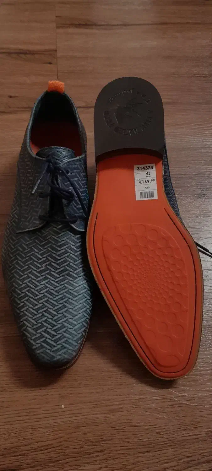 کفش چرم مردانه اصل ساخت پرتغال|کیف، کفش، کمربند|ری, علایین|دیوار