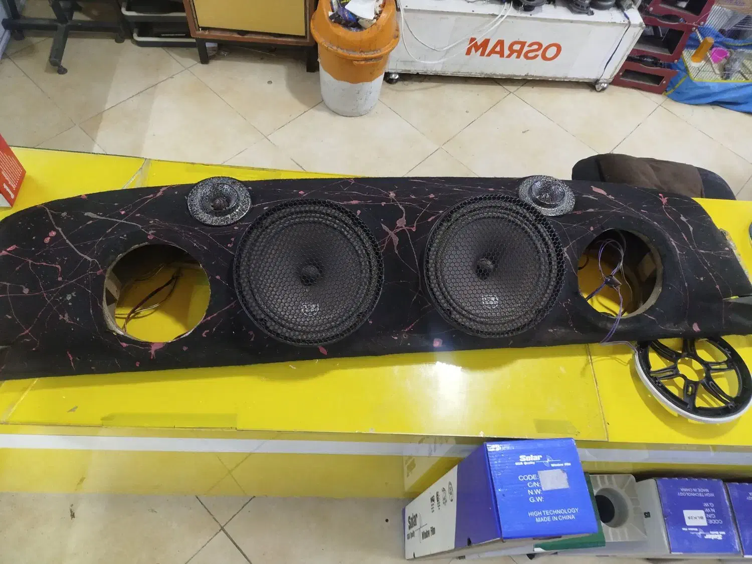 طاقچه پزویی|سیستم صوتی خانگی|الوند, |دیوار