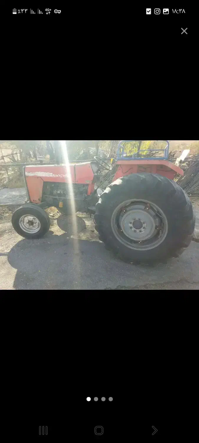 فروش تراکتور ۲۸۵ تک مدل ۷۲|خودرو سنگین|بیجار, |دیوار
