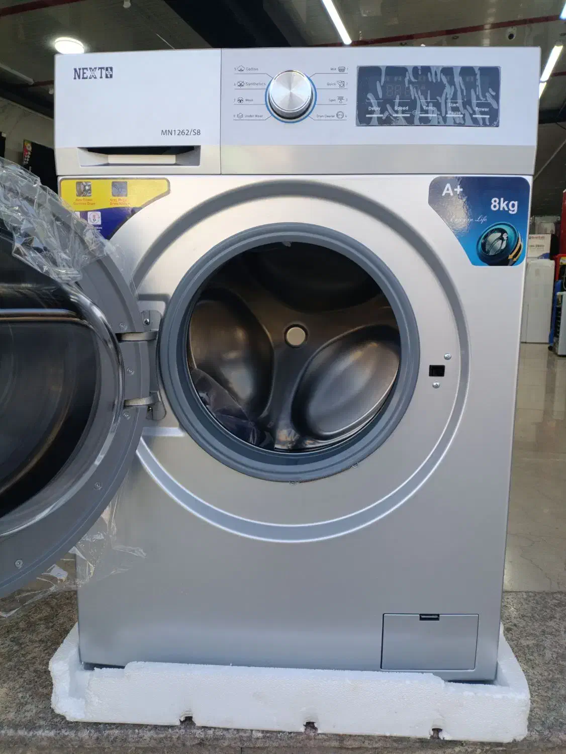 (اقساط 12ماه بدون ضامن)لباس شویی ۸و۹کیلوییNEXTپلاس|ماشین لباسشویی و خشککن لباس|کرمان, |دیوار
