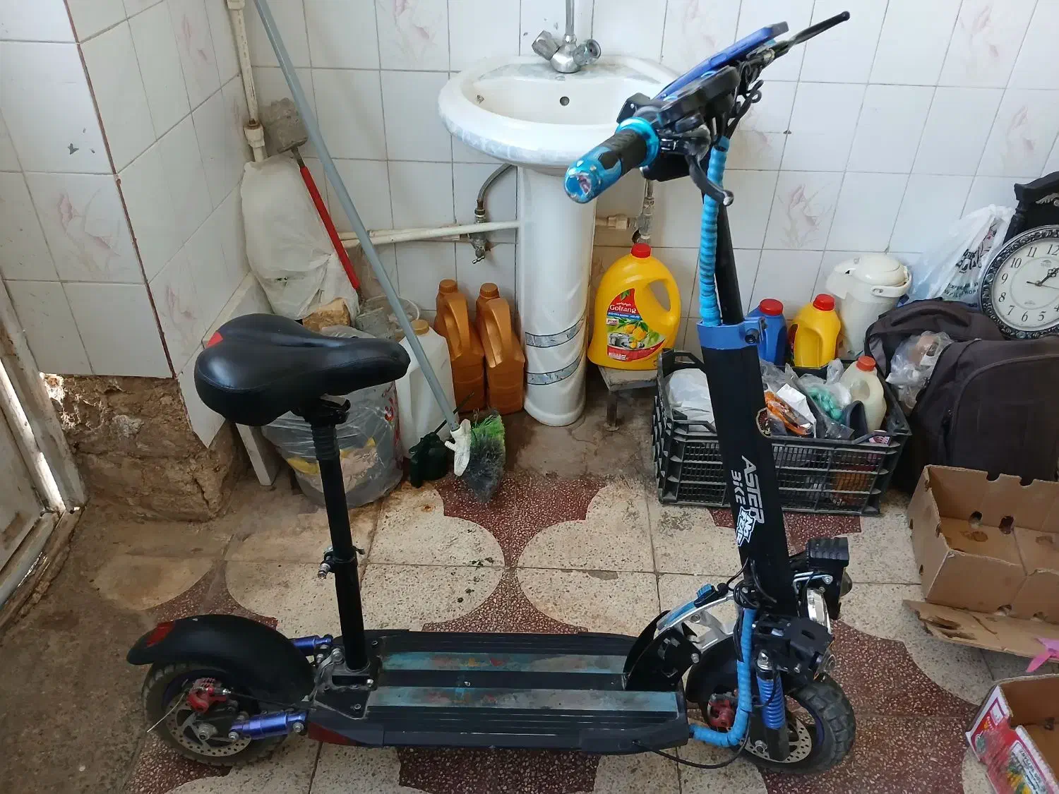 اسکوتر برقی|دوچرخه، اسکیت، اسکوتر|شیراز, دست خضر|دیوار
