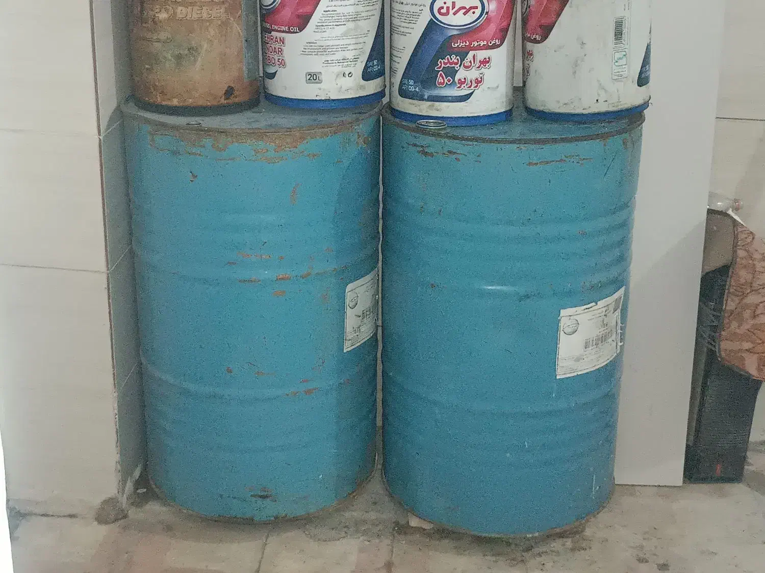 بشکه سالم|ابزارآلات|شیراز, دست خضر|دیوار