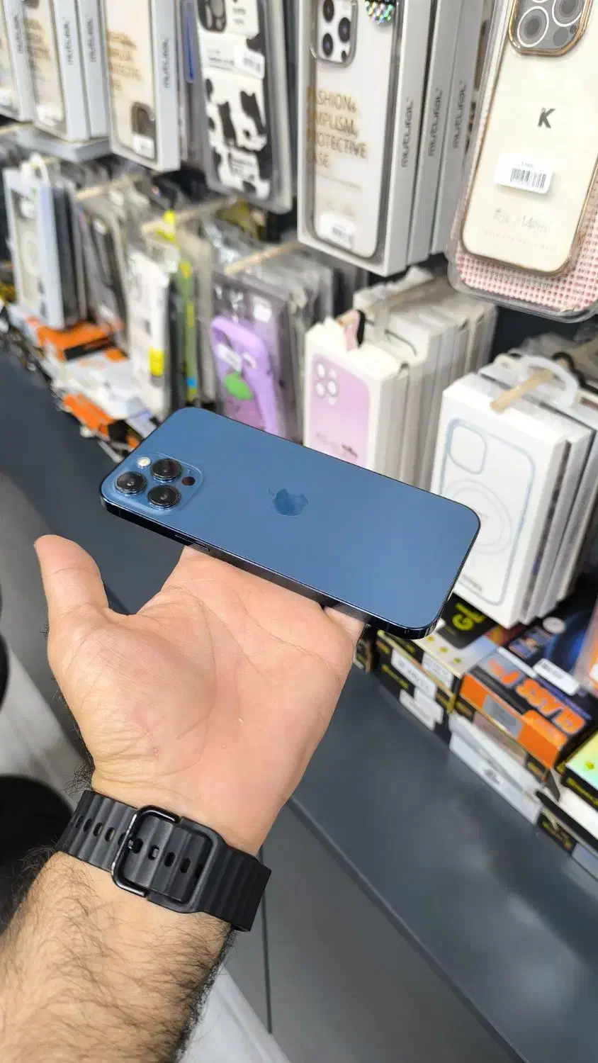 آیفون 12 پرومکس پک اصلی 512 پارت ZAA|موبایل|رشت, بازار|دیوار