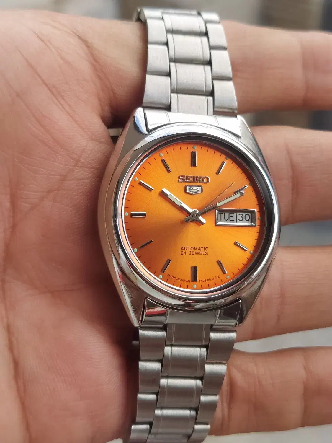 سیکو ۵اتوماتیک کالیبر ۷۰۰۹ کارکرده درحد|ساعت|ملایر, |دیوار