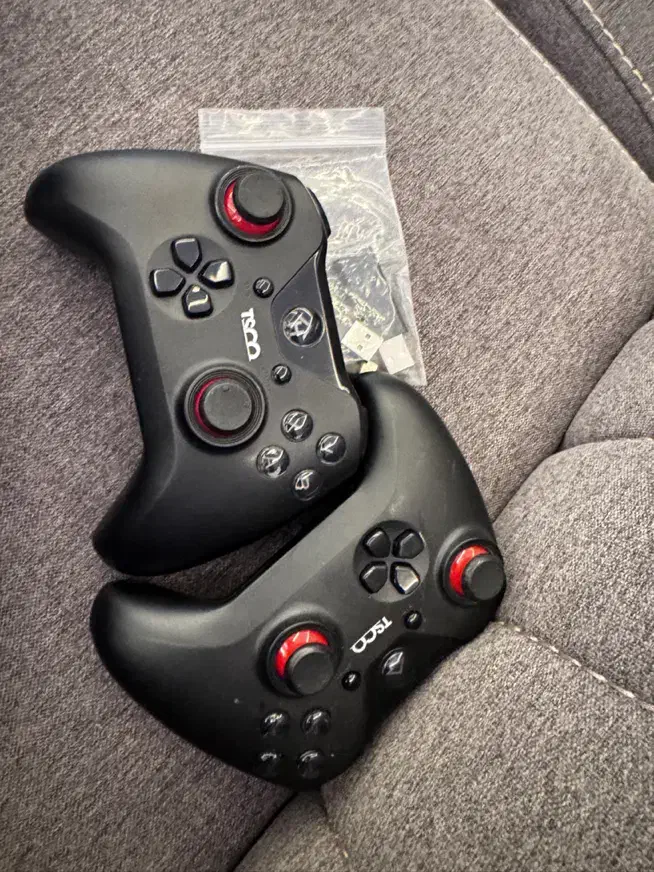 دسته بازی بیسیم تکی شوکدار TSCO TG 135W|کنسول، بازی ویدئویی و آنلاین|رشت, دیلمان|دیوار