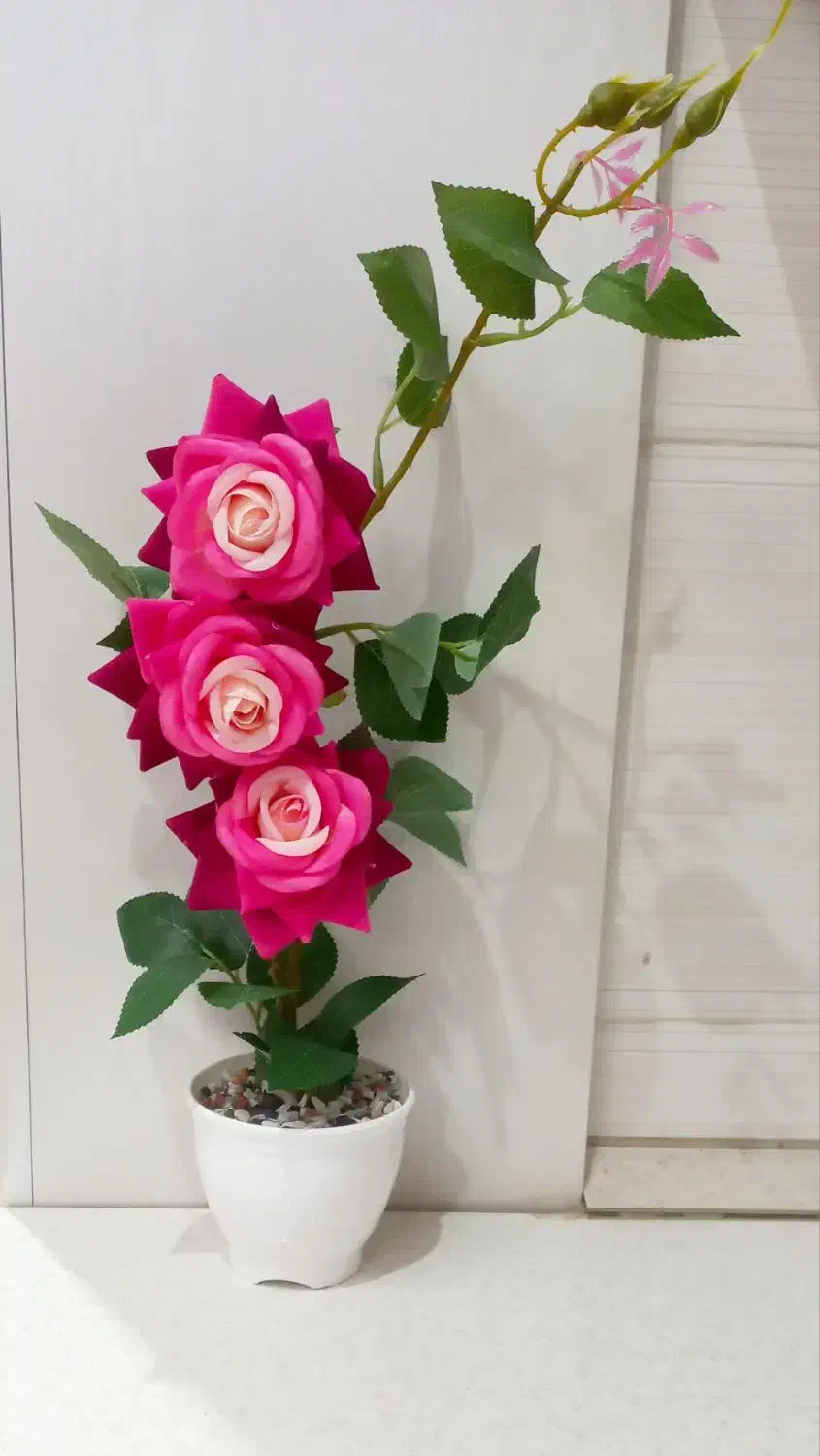 گل وگلدان|گل مصنوعی|میانه, |دیوار