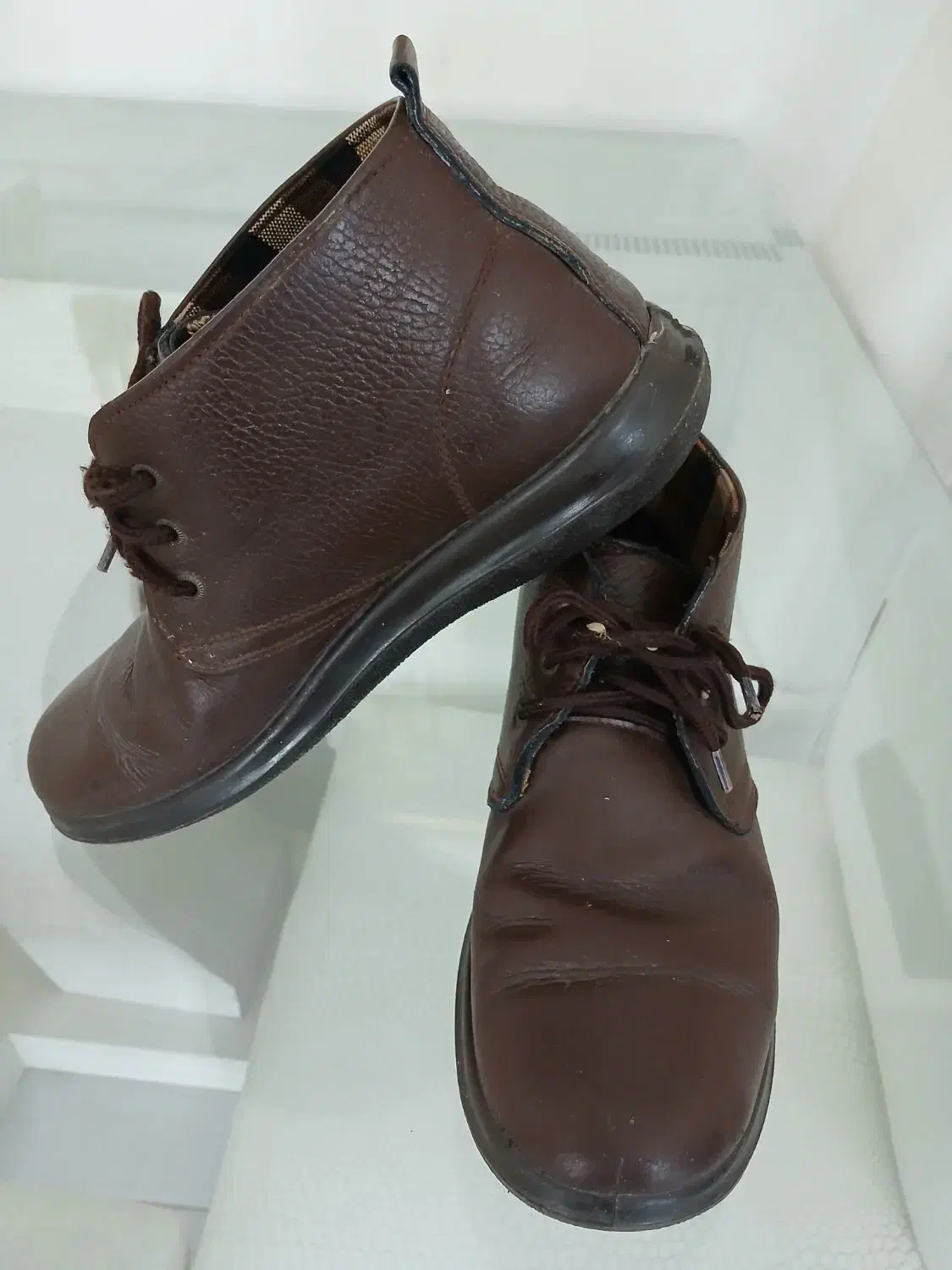 بوت مردانه چرم سبک محکم|کیف، کفش، کمربند|پردیس, فاز ۳|دیوار