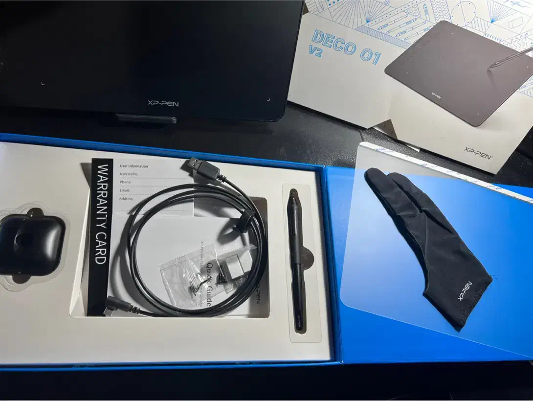 قلم نوری XP-Pen Deco 01 V2|قطعات و لوازم جانبی رایانه|تهران, ونک|دیوار