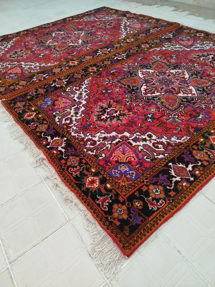 یک جفت فرش دستباف نو هریس نقشه|فرش|تبریز, |دیوار