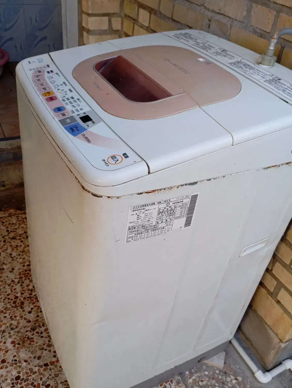 لباسشویی هیتاچی|ماشین لباسشویی و خشککن لباس|بندر ماهشهر, |دیوار