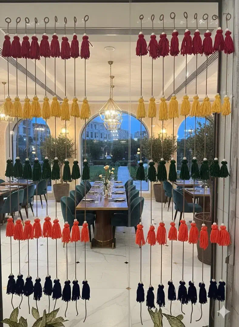 ریسه کاموایی|صنایع دستی و سایر لوازم تزئینی|رشت, سیا اسطلخ|دیوار