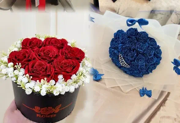 گل ربانی هدیه ولنتاین|گل مصنوعی|شهریار, شهریار|دیوار