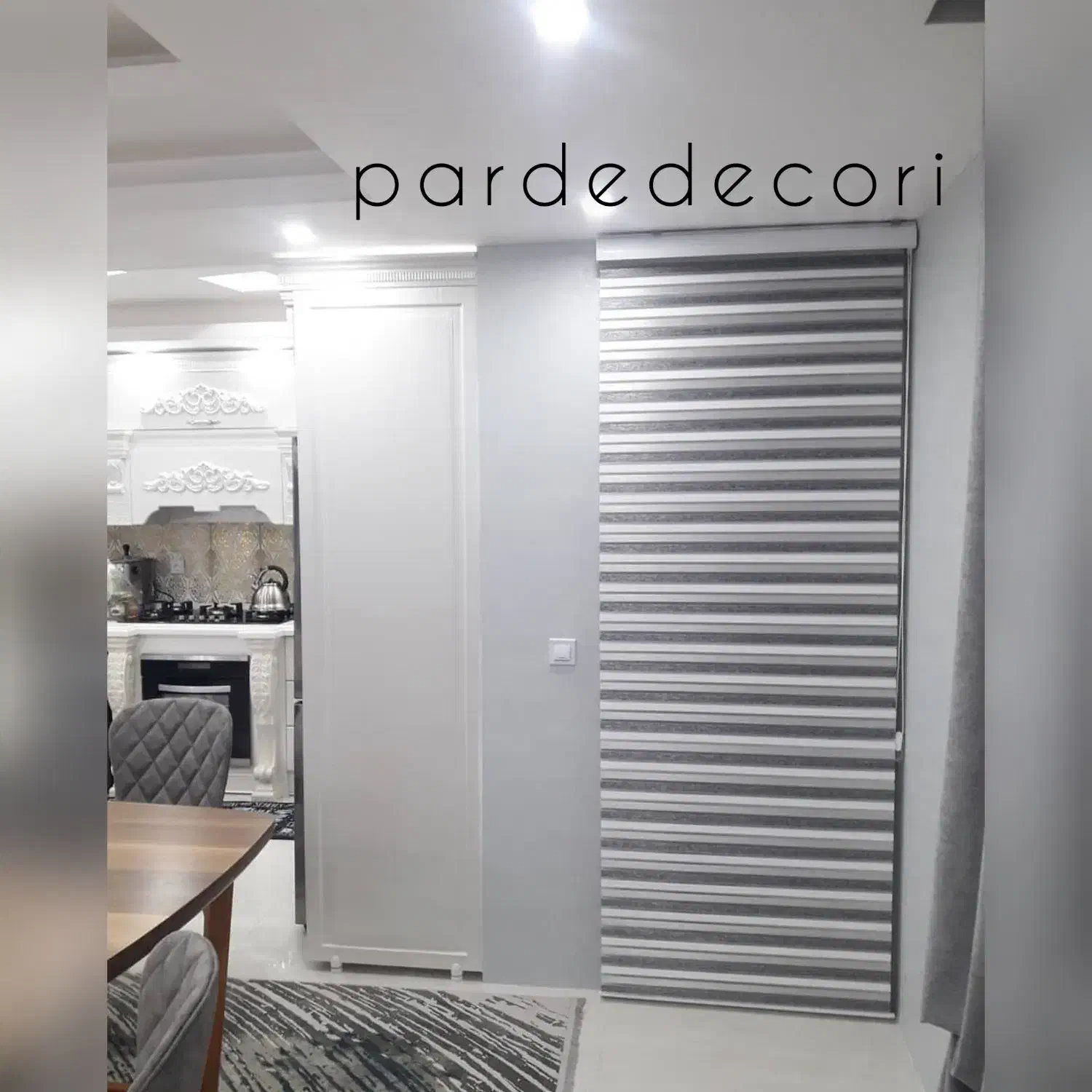 پرده زبرا و شید|پرده، رانر، رومیزی|بندرعباس, |دیوار