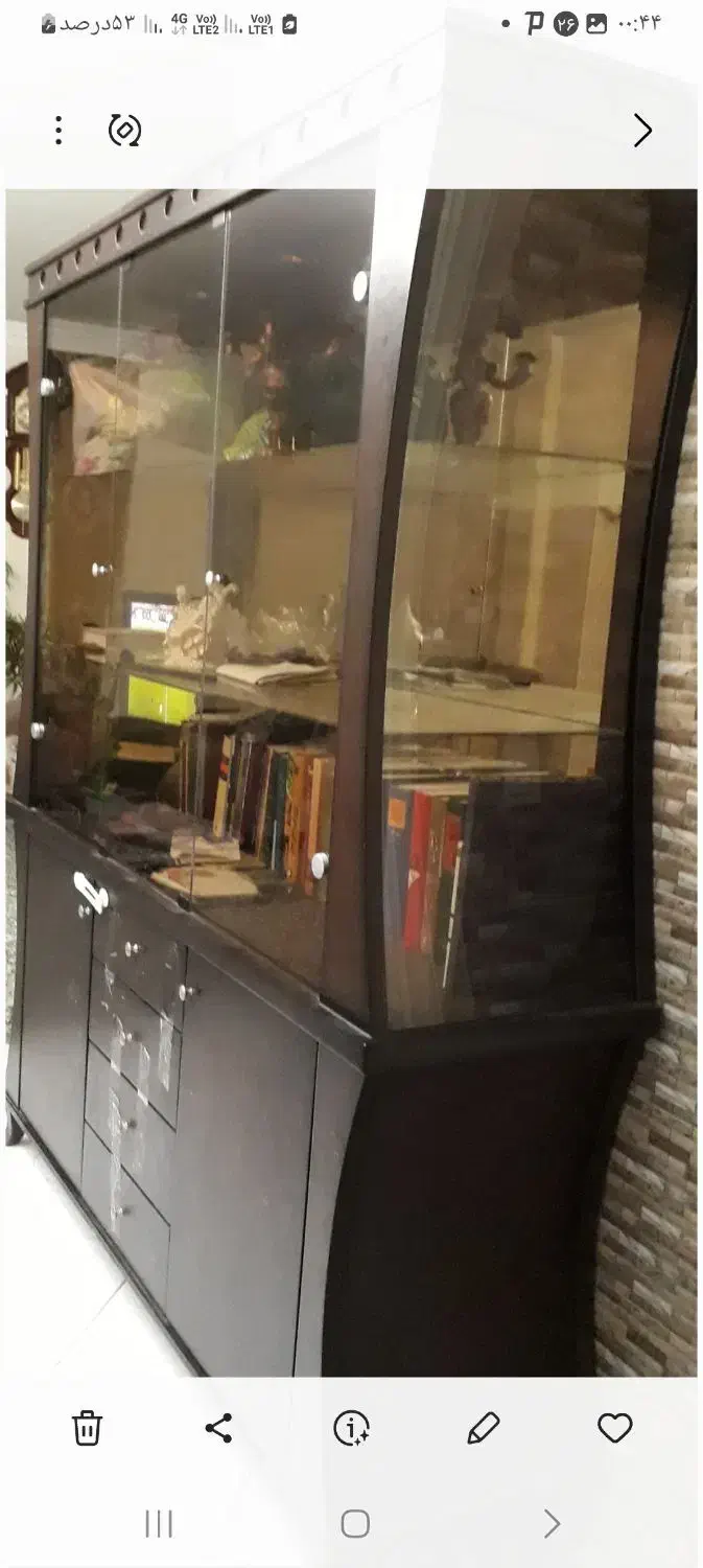 ویترین تزئینی. ومپز غذا خوری ۸ نفره|میز و صندلی غذاخوری|تهران, کن|دیوار