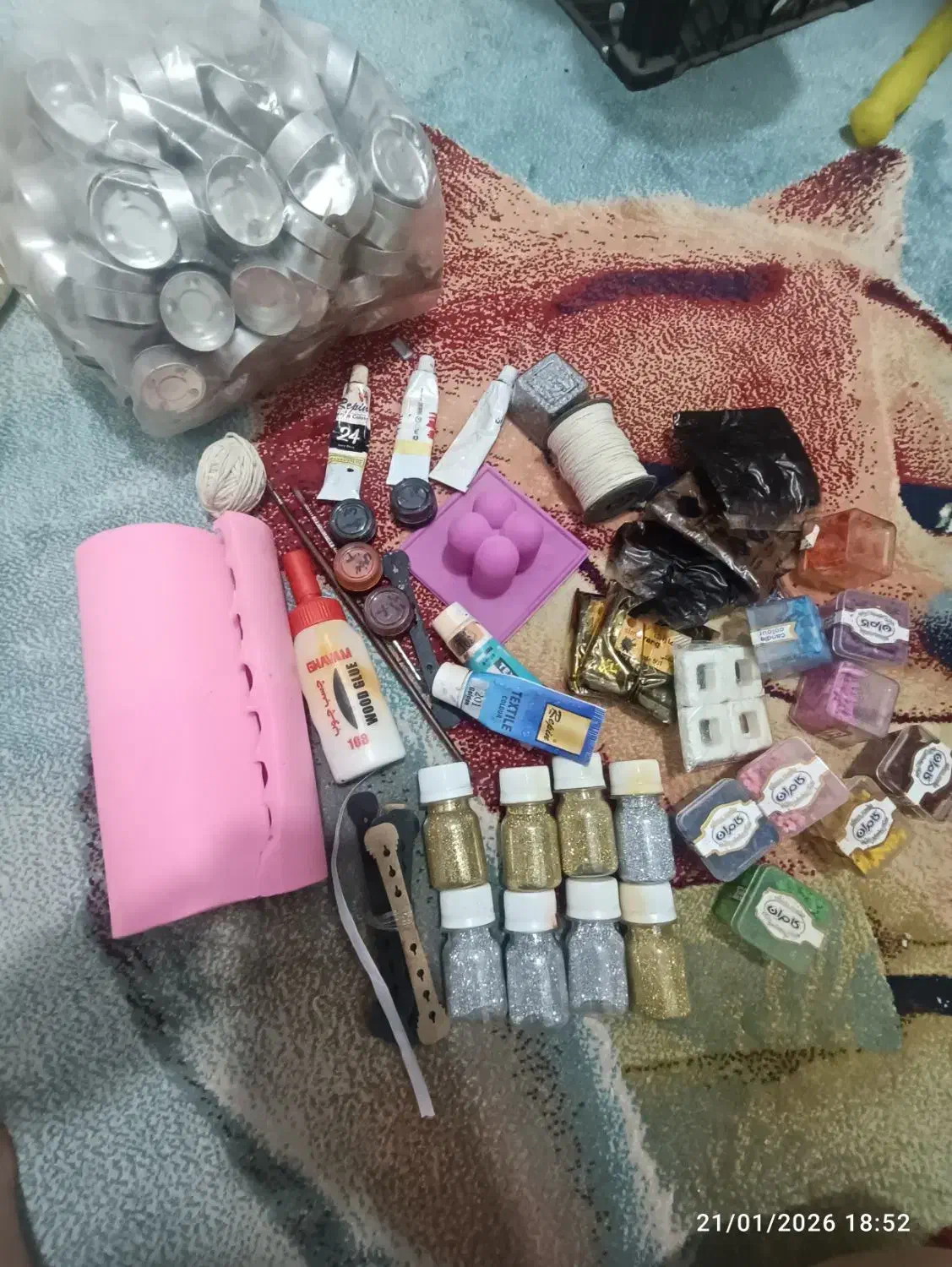 وسایل شمع سازی|صنایع دستی و سایر لوازم تزئینی|زابل, |دیوار