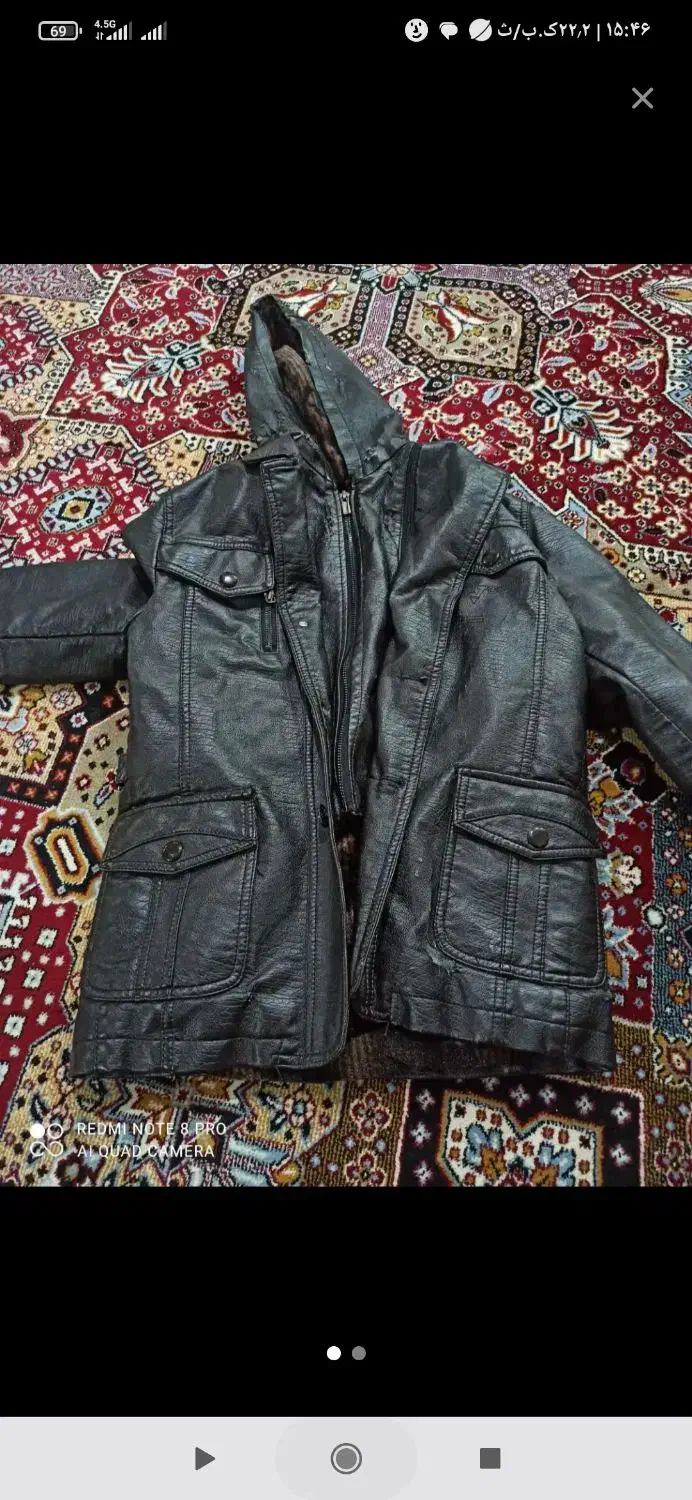 یه کاپشن چرم و یه شلوار با هم سیصد و پنجاه|لباس|شهرکرد, |دیوار