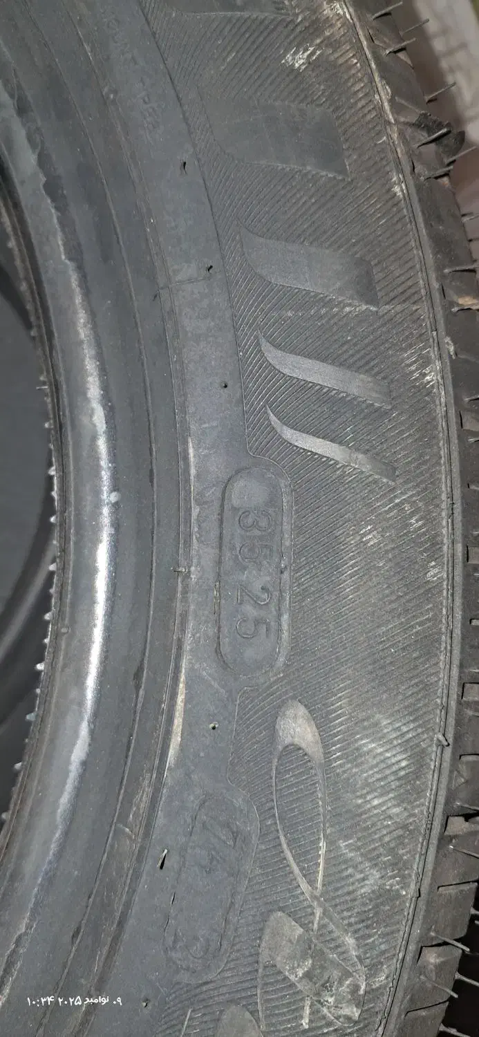 یک حلقه لاستیک کویر ۲۰۵/۵۰/R16 دنا و تارا|قطعات یدکی و لوازم جانبی|اهواز, شهرک نفت|دیوار