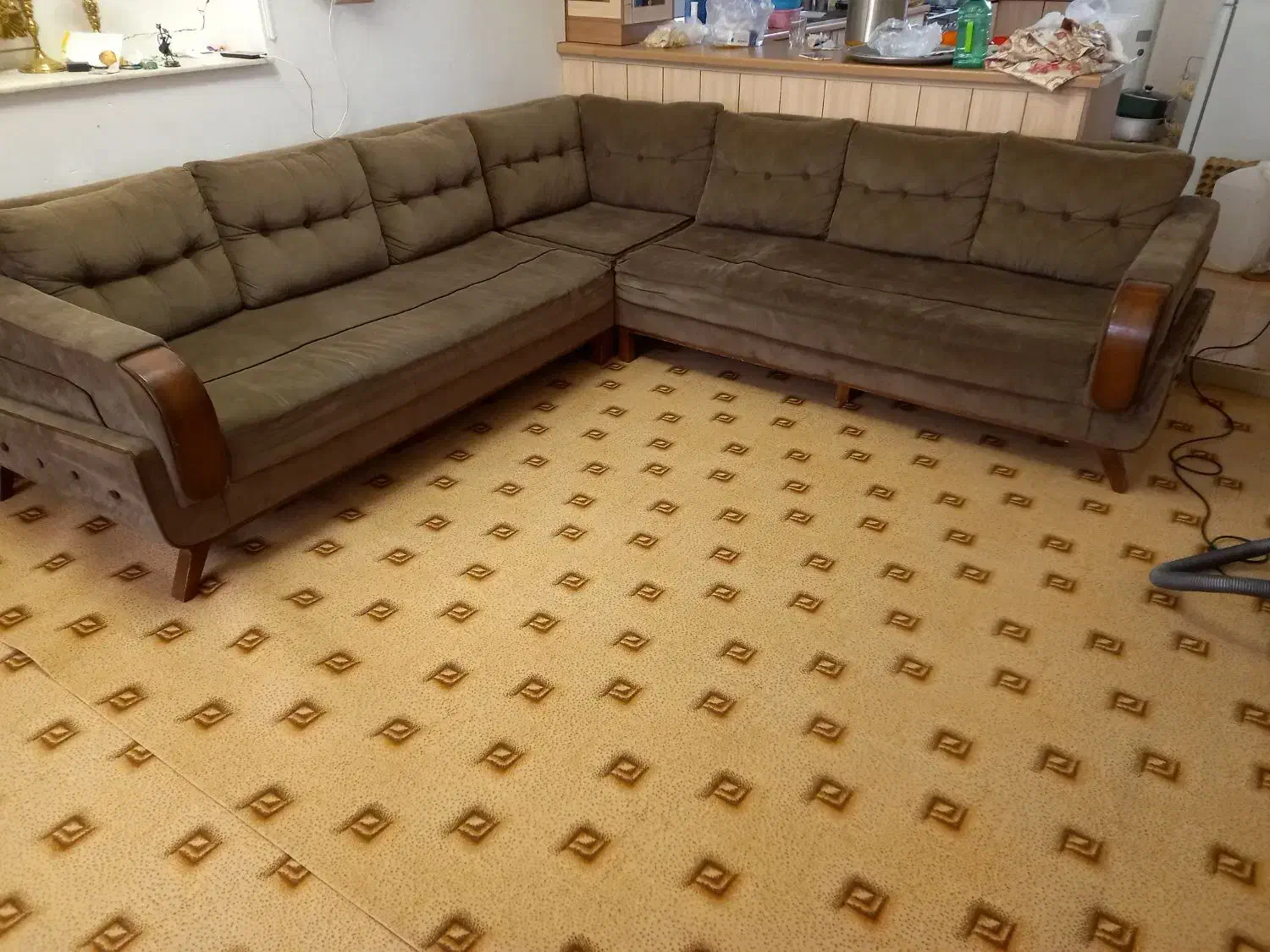 مبل ال بامیزجلومبلی|مبلمان خانگی و میز عسلی|میبد, |دیوار