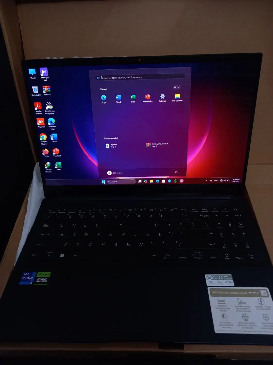 لپتاپ طراحی ASUS Q540- وارد کننده|رایانه همراه|فردیس, شهرک شهید حسینی|دیوار