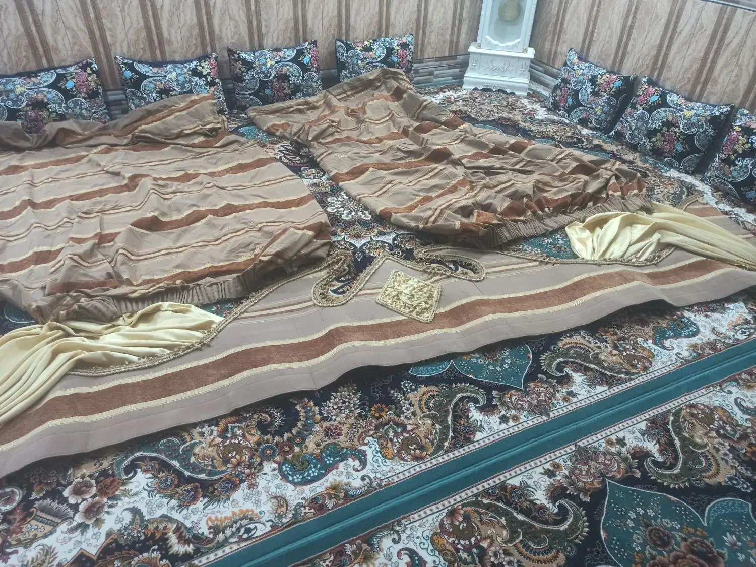 پرده امپلی چراغ هدلاین کنسول باند|صنایع دستی و سایر لوازم تزئینی|بندر امام خمینی, |دیوار