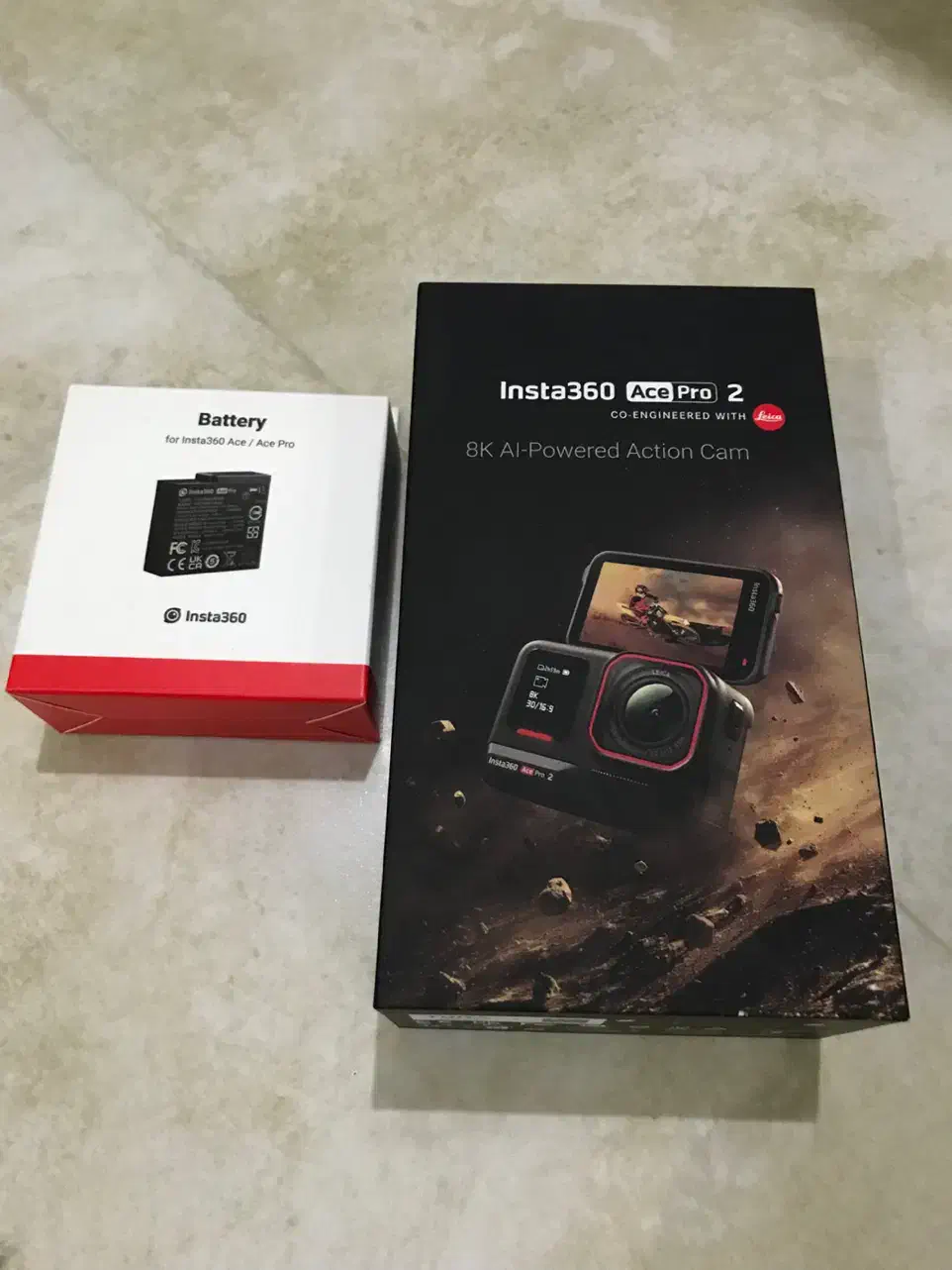 دوربین Insta360 Ace Pro 2 همراه با باتری اضافه|دوربین عکاسی و فیلم‌برداری|تهران, بهداشت|دیوار