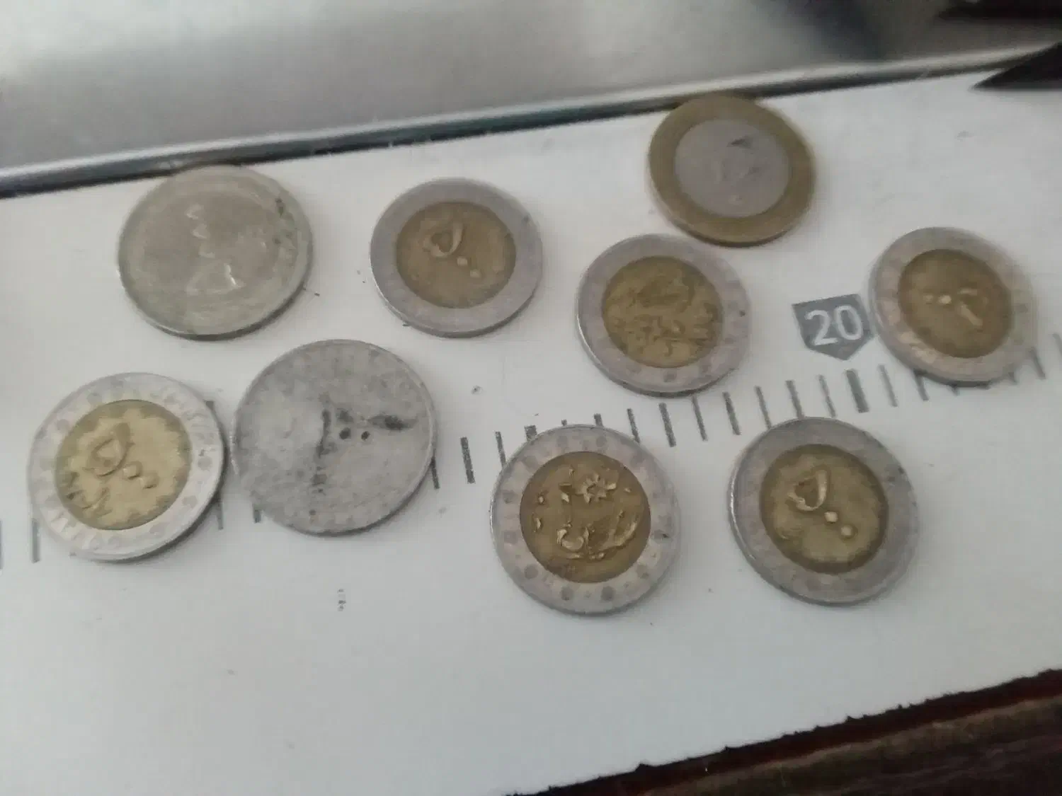 تعدادی سکه وپول|کلکسیون سکه، تمبر، اسکناس|بیرجند, |دیوار