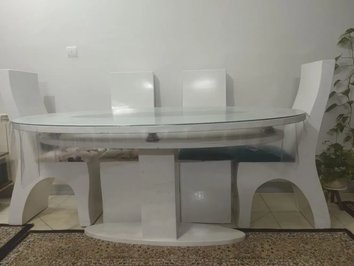 میز ناهار خوری|میز و صندلی غذاخوری|فولادشهر, مسکن مهر فولادشهر|دیوار