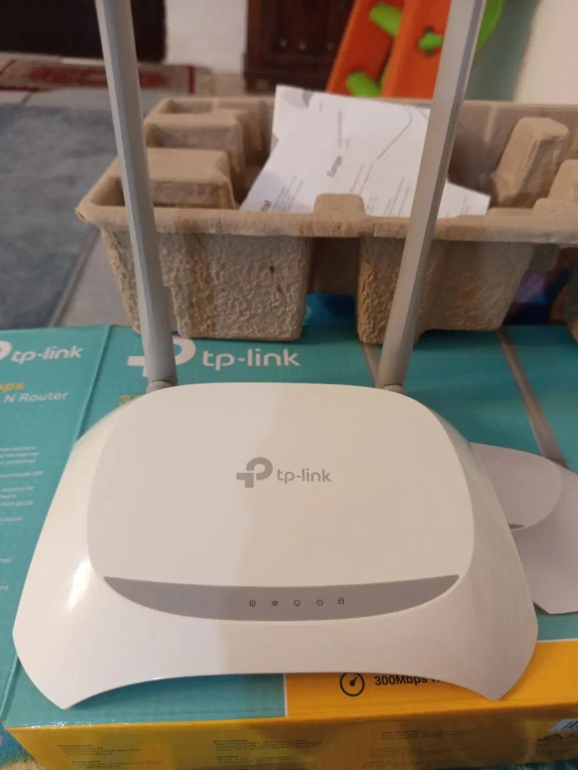 مودم تی پی لینک دو آنتنه نو1300|مودم و تجهیزات شبکه|باقرشهر, |دیوار