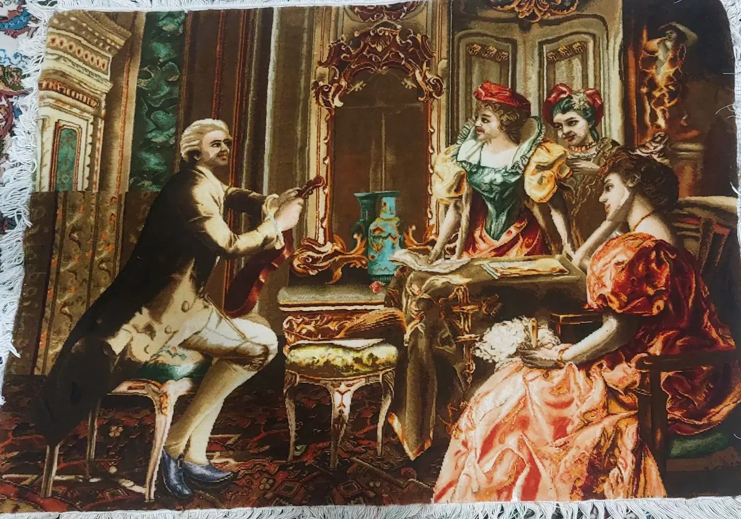 تابلو فرش دستبافت|تابلو فرش|قزوین, |دیوار