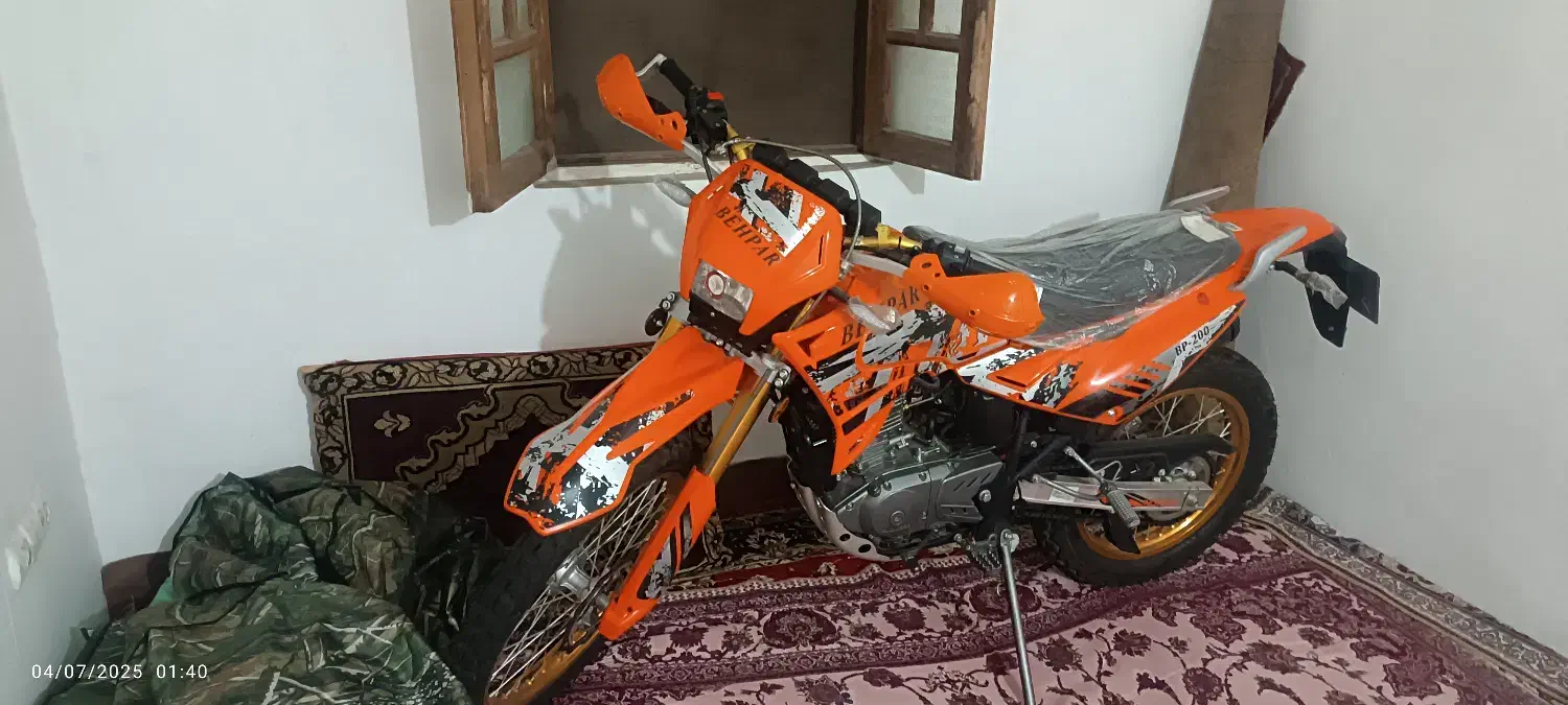 موتور بهپر 200|موتورسیکلت|رستم‌آباد, |دیوار