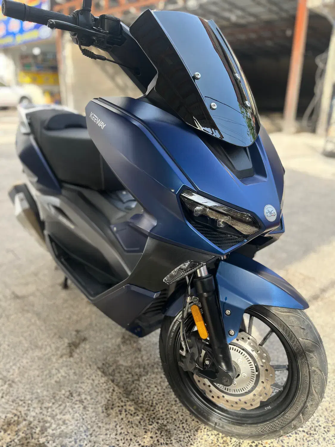 موتور سیکلت کی وی ویسته 250 رادیات دار|موتورسیکلت|چالوس, |دیوار