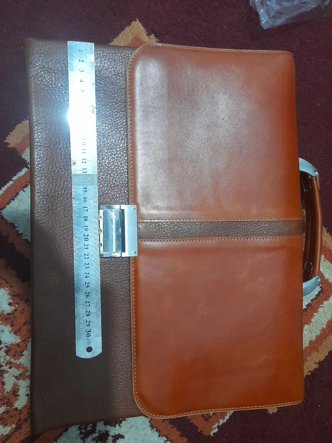 کیف چرم گاوی طبیعی تک قفل لپ تابی|کیف، کفش، کمربند|مشهد, شهرک رازی (شهرک غرب)|دیوار