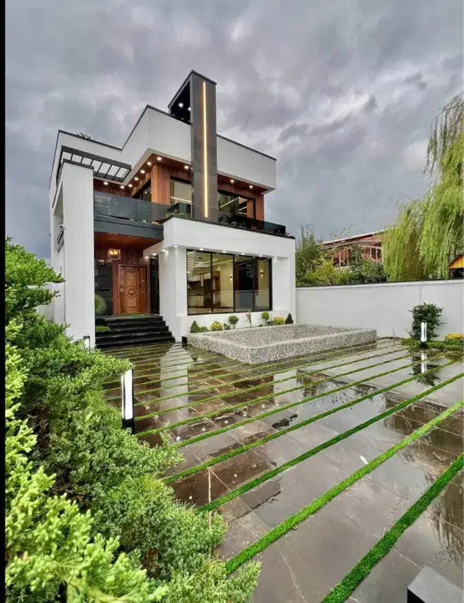 ویلای تمام هوشمند ۳۹۰متری ساحلی در جاده انزلی|فروش خانه و ویلا|بندر انزلی, شانگهای پرده|دیوار