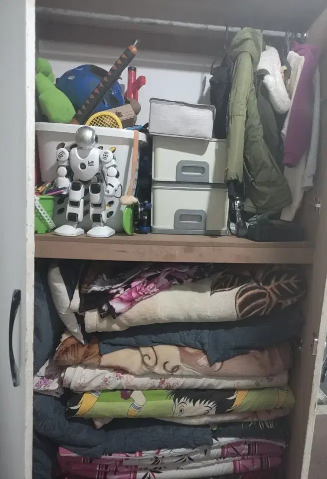 کمد جا رختخوابی|جاکفشی، کمد، دراور|بومهن, |دیوار