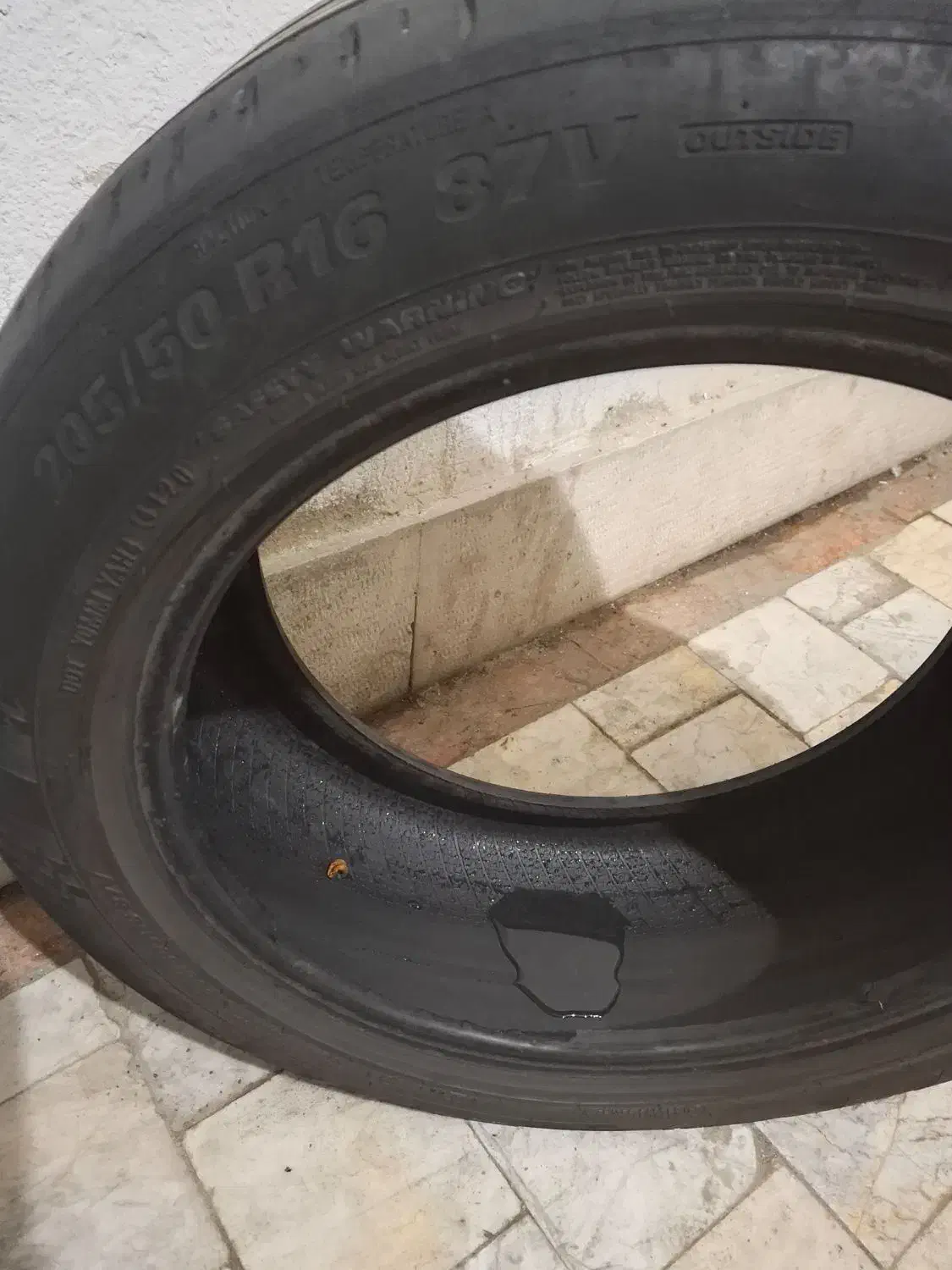 لاستیک کومهو اصل 185 پژو|قطعات یدکی و لوازم جانبی|رشت, استادسرا|دیوار