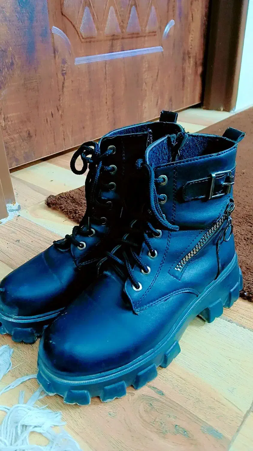 بوت مشکی سایز ۳۸|کیف، کفش، کمربند|جهرم, |دیوار