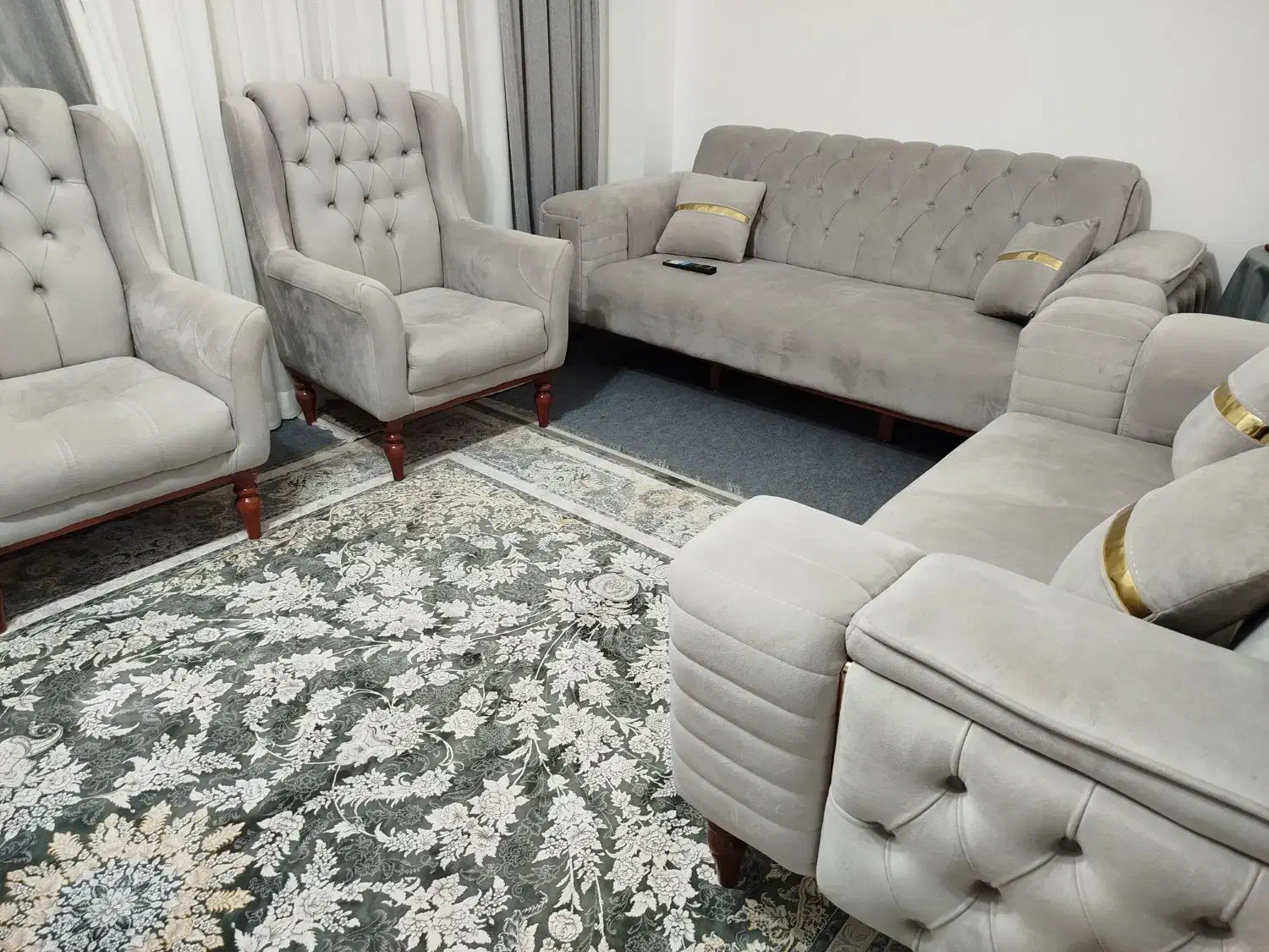 مبل7نفره|مبلمان خانگی و میز عسلی|مینودشت, |دیوار