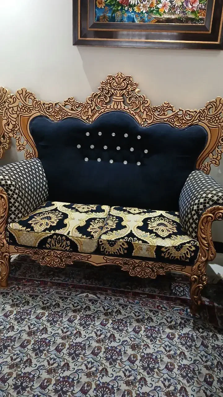 یک دست مبل هفت نفره|مبلمان خانگی و میز عسلی|تهران, دکتر هوشیار|دیوار