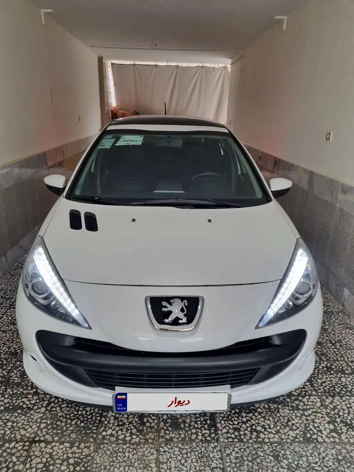 207 پانوراما در حد نو|خودرو سواری و وانت|تاکستان, |دیوار