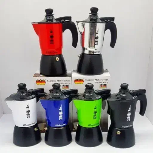 موکاپات قهوه ۱تا۳ کاپ وموکاکرم ۳کاپ وقطعات|سماور، چای‌ساز، قهوه‌ساز|سیرجان, |دیوار