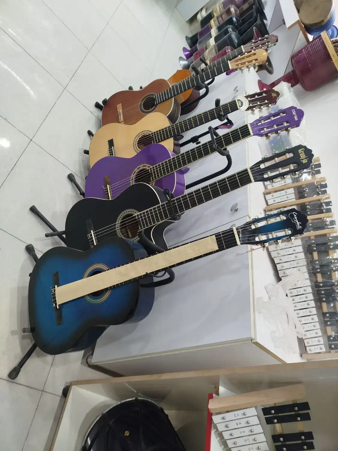 گیتار (خارجی و ایرانی)|گیتار، بیس، امپلیفایر|نقده, |دیوار